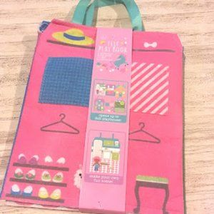 3 New Felt Play Doll house PlayBook